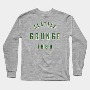 SEATTLE GRUNGE 1989 Long Sleeve T-Shirt